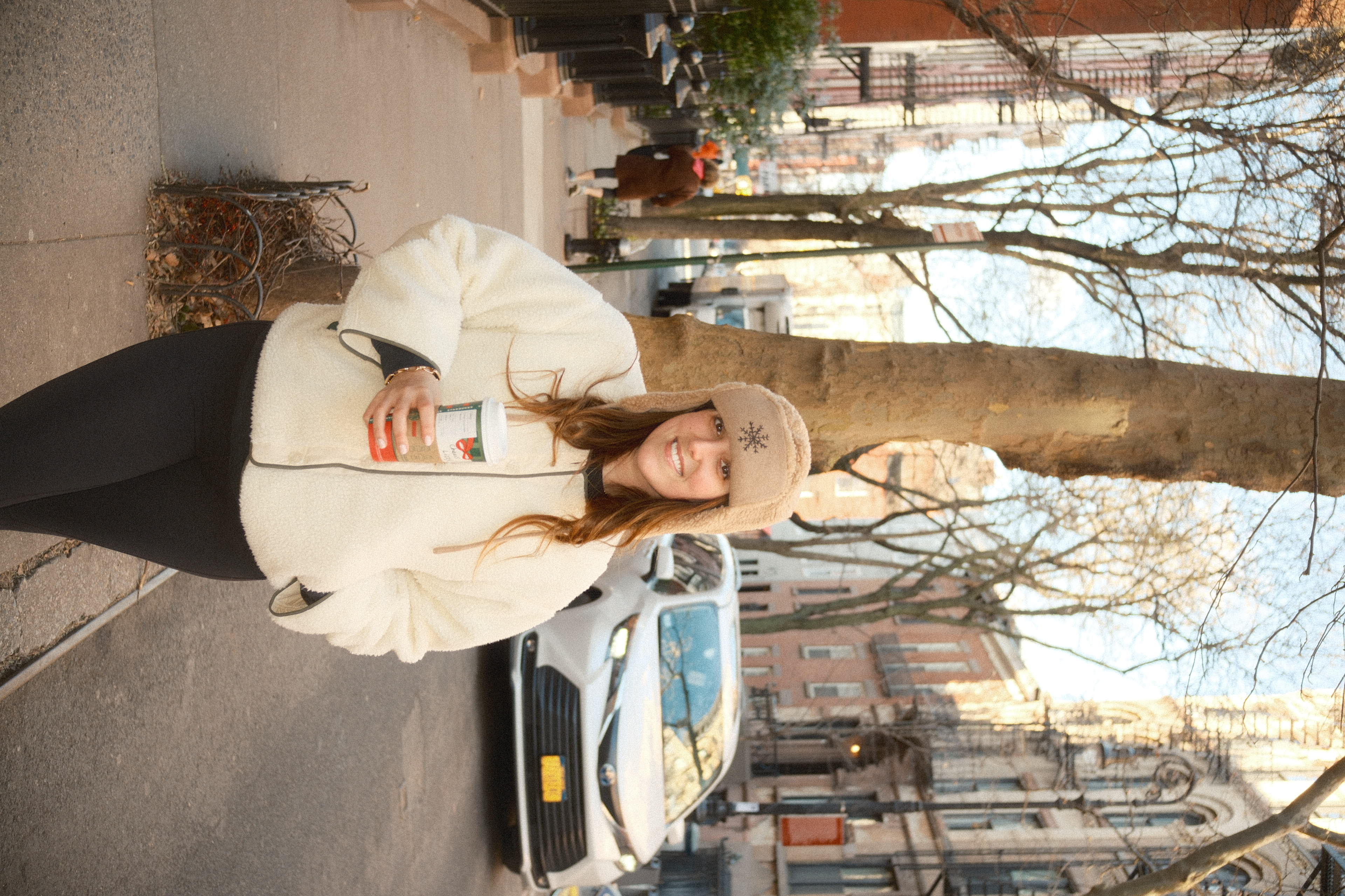 A photograph of a Coffee Walk with Blair in West Village, New York City