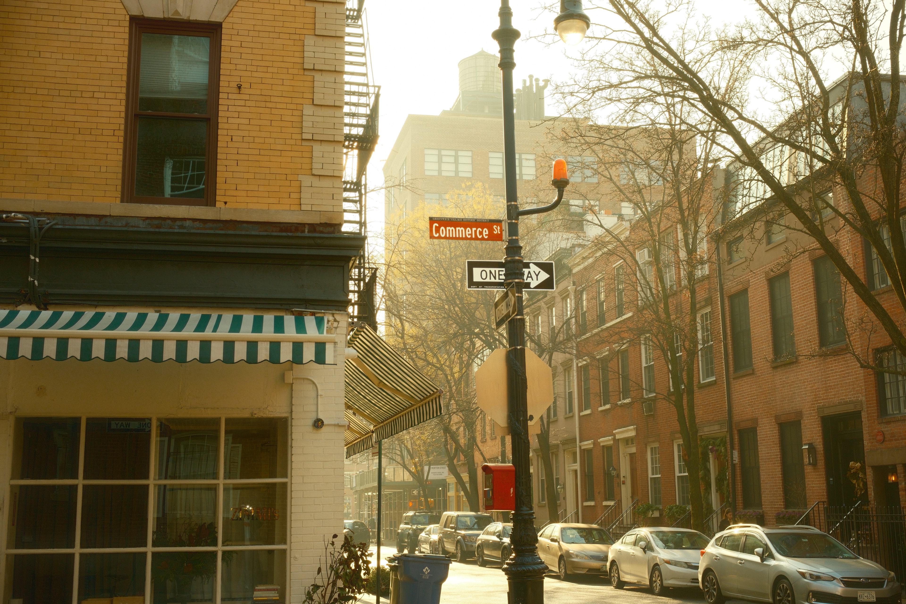 A photograph taken in the West Village in New York City