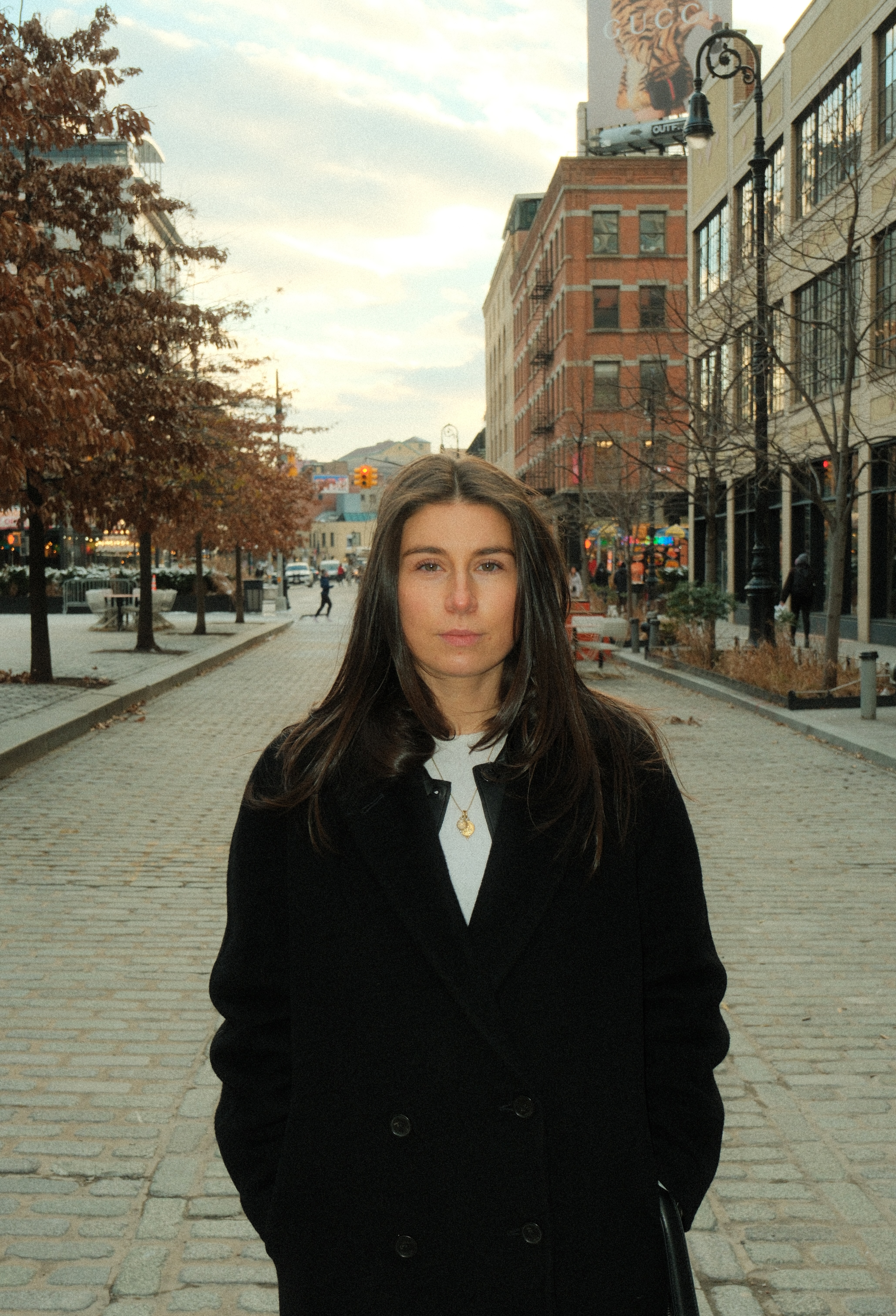 A photograph of Grace in the Meatpacking District in New York City